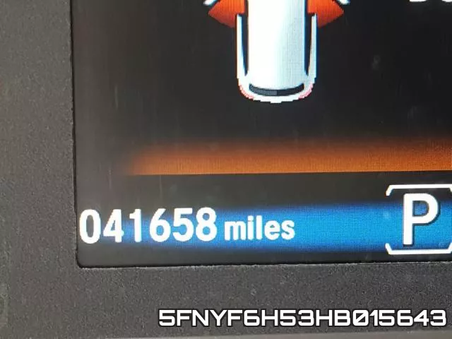 5FNYF6H53HB015643 фото 9