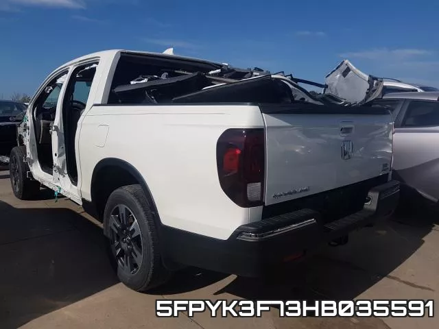 5FPYK3F73HB035591 фото 4