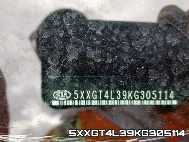 5XXGT4L39KG305114 фото 2