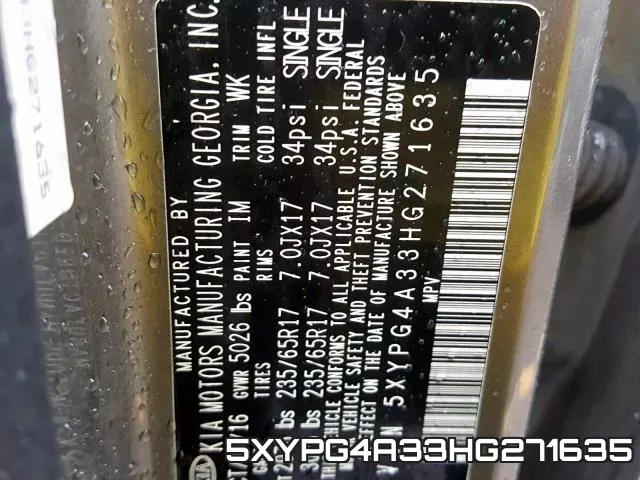 5XYPG4A33HG271635 фото 2
