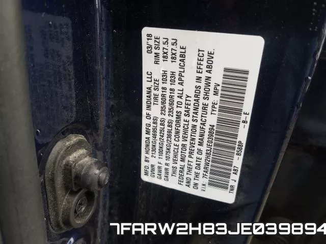 7FARW2H83JE039894 фото 2