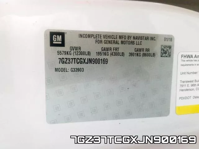 7GZ37TCGXJN900169 фото 2