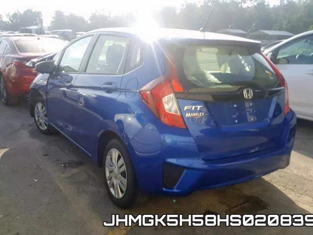 JHMGK5H58HS020839 фото 4