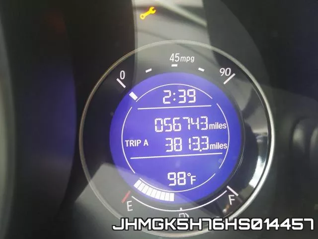 JHMGK5H76HS014457 фото 9