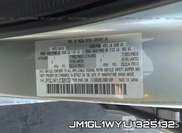 JM1GL1WY1J1325132 фото 10
