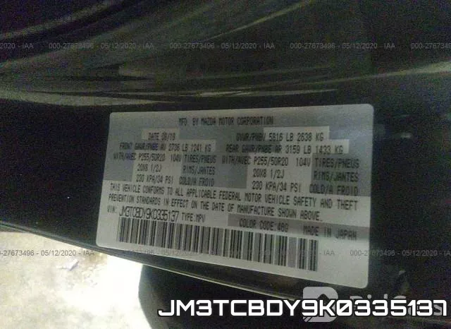 JM3TCBDY9K0335137 фото 10