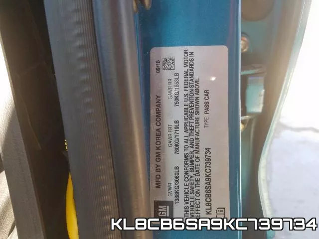 KL8CB6SA9KC739734 фото 2