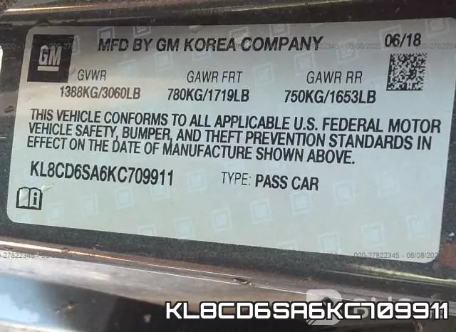 KL8CD6SA6KC709911 фото 10