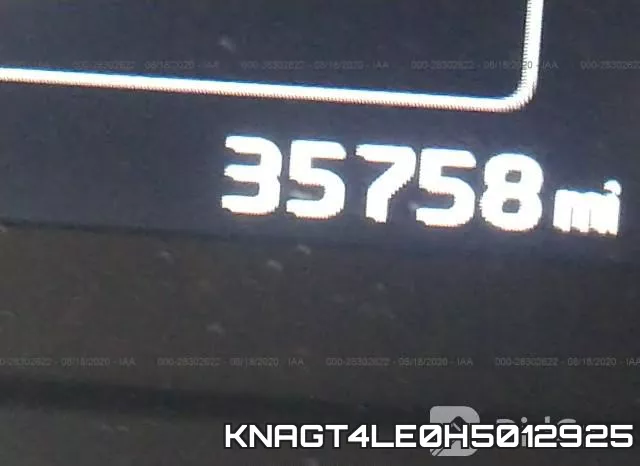 KNAGT4LE0H5012925 фото 8