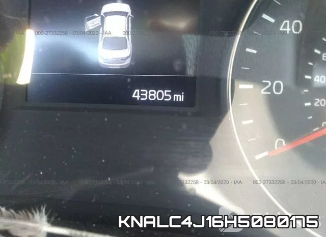 KNALC4J16H5080175 фото 8