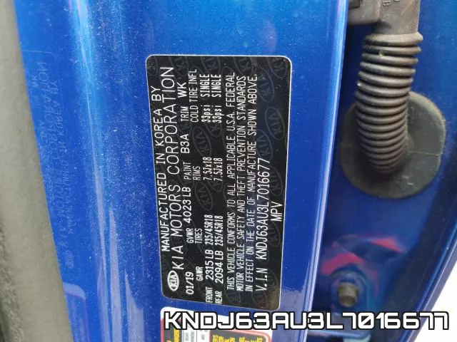 KNDJ63AU3L7016677 фото 2