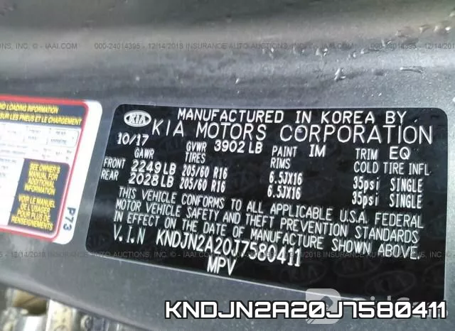 KNDJN2A20J7580411 фото 10