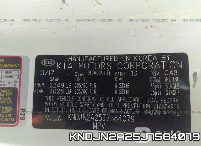 KNDJN2A25J7584079 фото 10