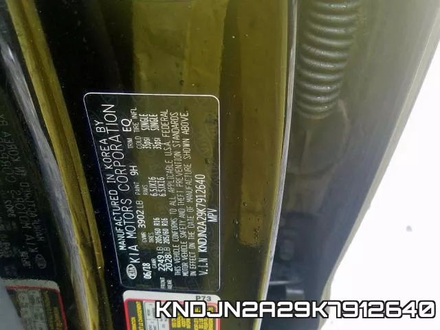 KNDJN2A29K7912640 фото 2