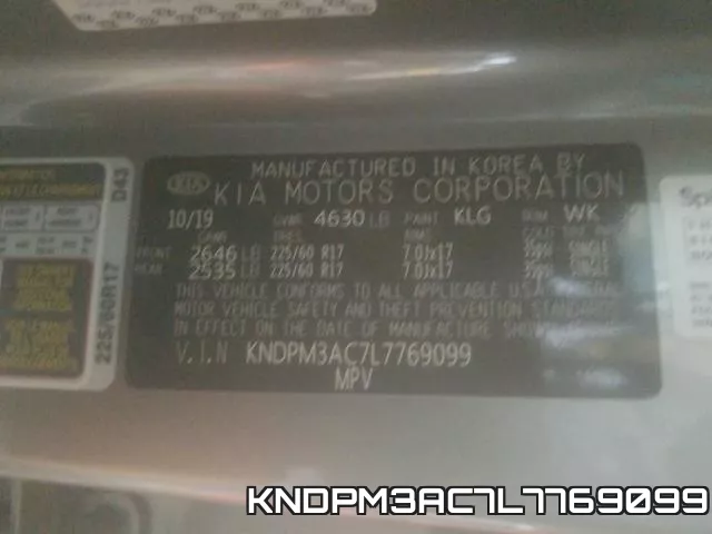 KNDPM3AC7L7769099 фото 2