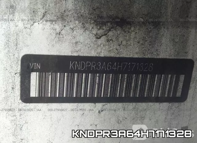 KNDPR3A64H7171328 фото 10