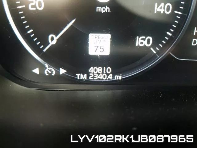 LYV102RK1JB087965 фото 9