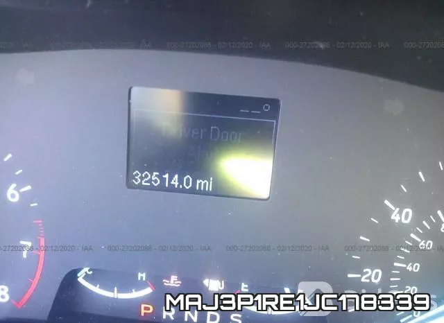 MAJ3P1RE1JC178339 фото 8