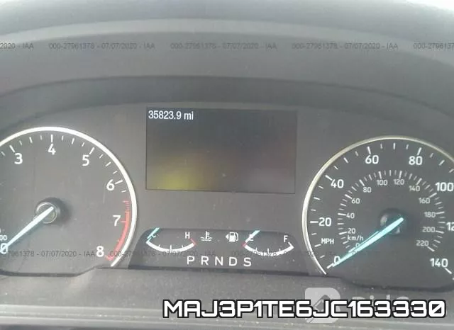 MAJ3P1TE6JC163330 фото 8