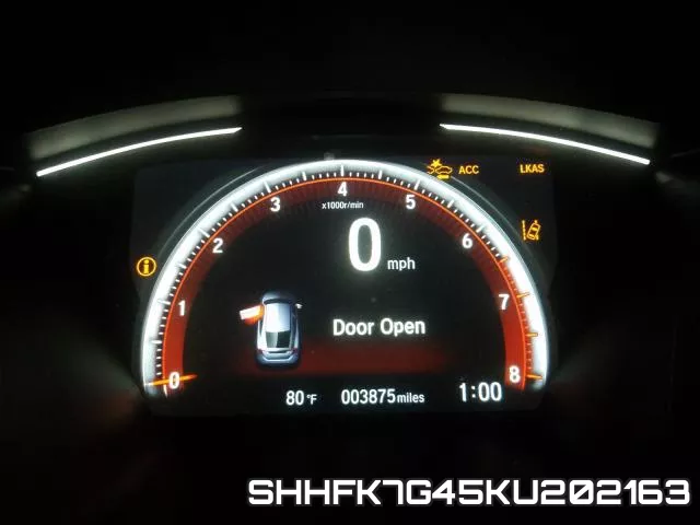 SHHFK7G45KU202163 фото 9