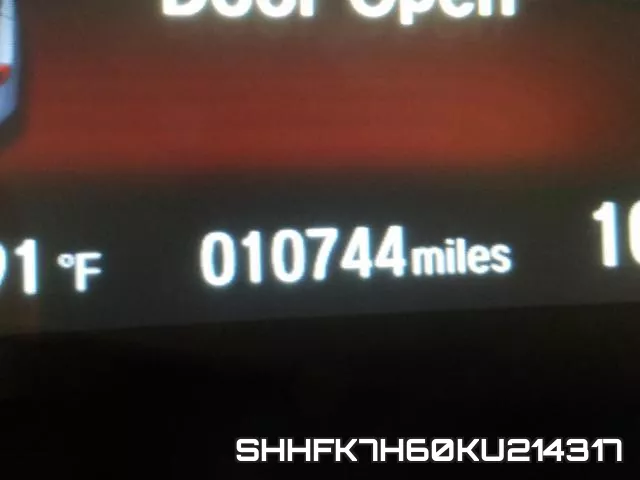 SHHFK7H60KU214317 фото 9