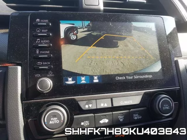 SHHFK7H80KU403843 фото 10