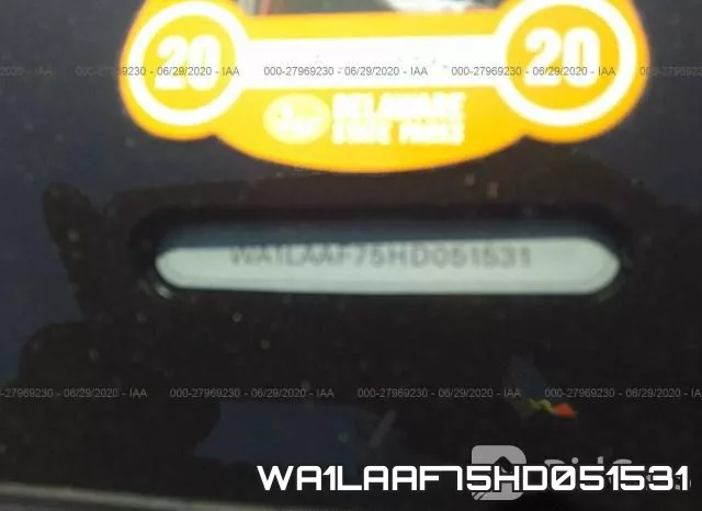 WA1LAAF75HD051531 фото 10