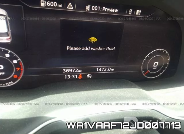 WA1VAAF72JD007713 фото 8