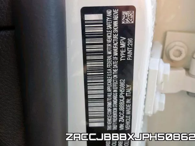 ZACCJBBBXJPH50862 фото 2