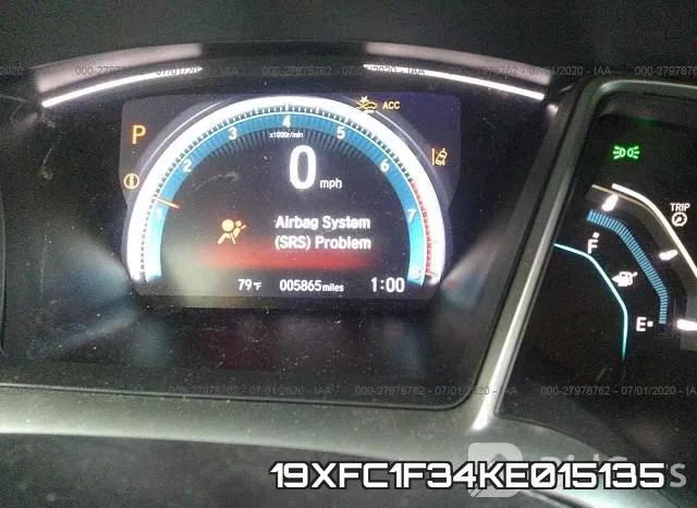 19XFC1F34KE015135 фото 8