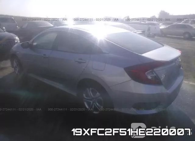 19XFC2F51HE220007 фото 4