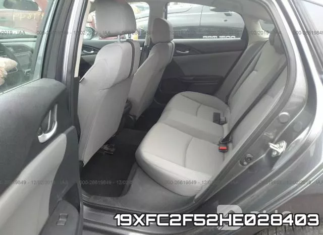 19XFC2F52HE028403 фото 9