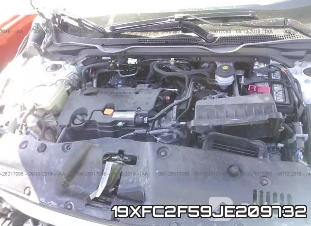 19XFC2F59JE209732 фото 2