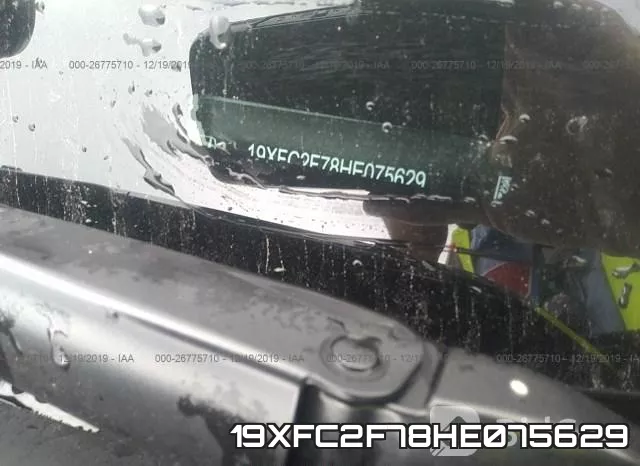 19XFC2F78HE075629 фото 10