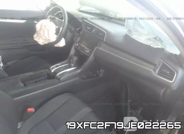 19XFC2F79JE022265 фото 6