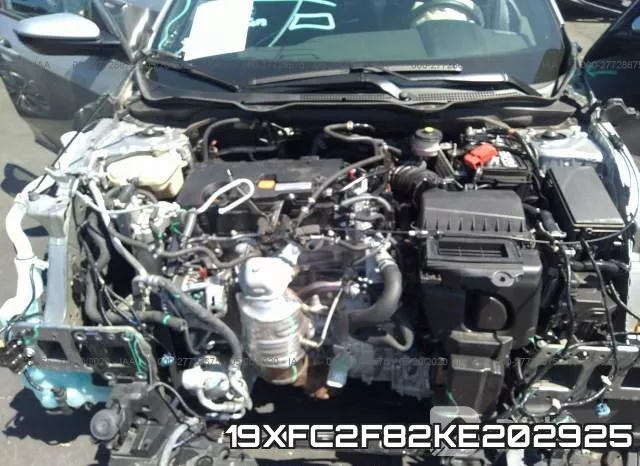 19XFC2F82KE202925 фото 2