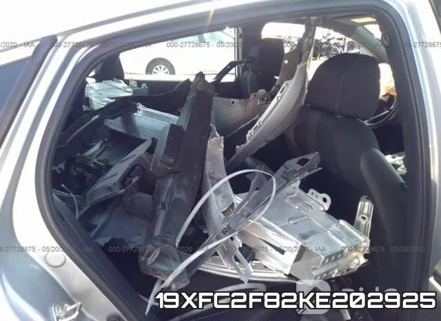 19XFC2F82KE202925 фото 9