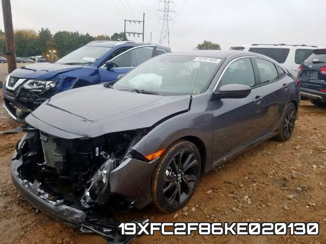 19XFC2F86KE020130 фото 3