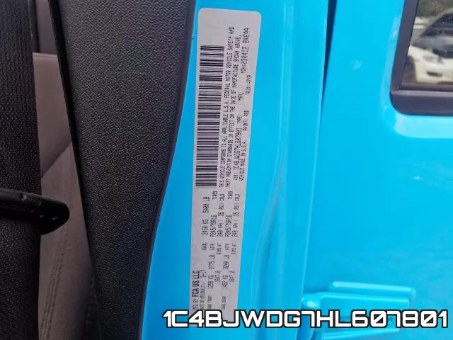 1C4BJWDG7HL607801 фото 2