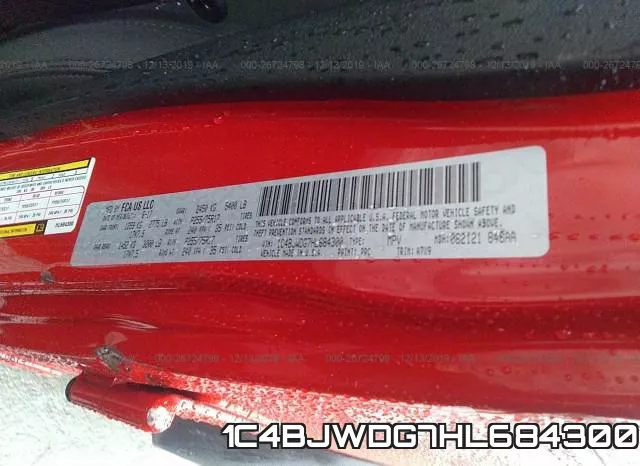 1C4BJWDG7HL684300 фото 10
