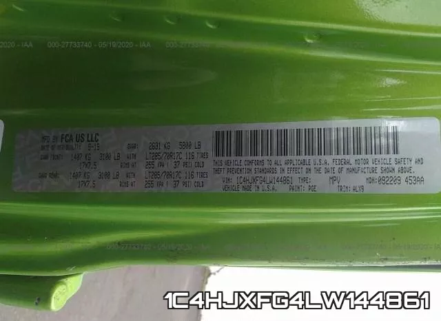1C4HJXFG4LW144861 фото 10