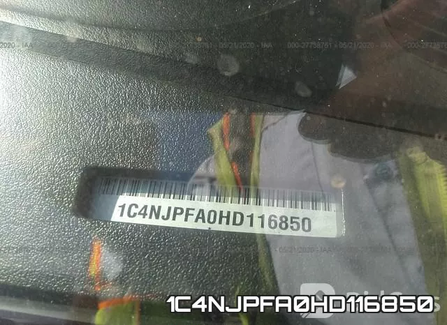 1C4NJPFA0HD116850 фото 10