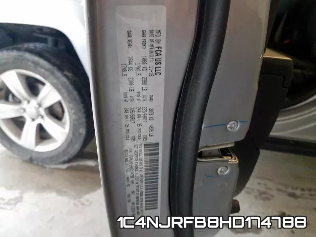 1C4NJRFB8HD174788 фото 2