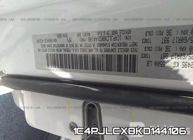 1C4PJLCX8KD144106 фото 10