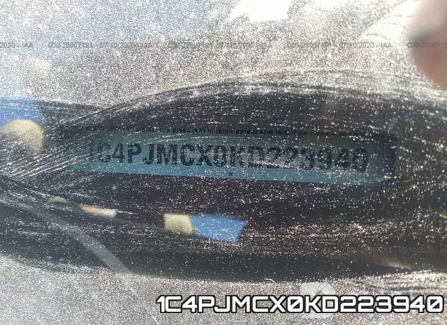 1C4PJMCX0KD223940 фото 10