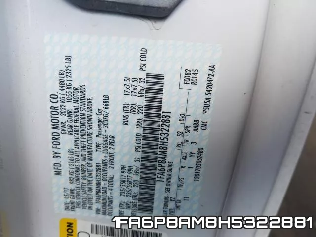 1FA6P8AM8H5322881 фото 2