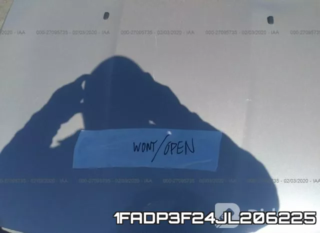 1FADP3F24JL206225 фото 2