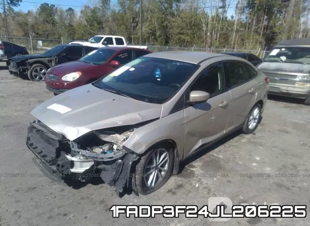 1FADP3F24JL206225 фото 3