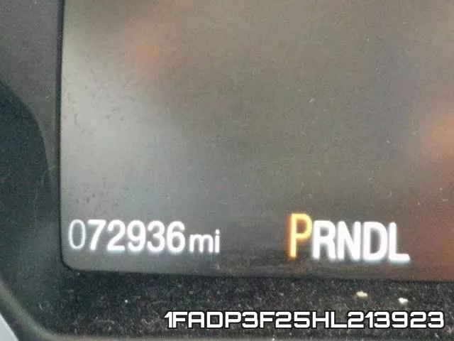 1FADP3F25HL213923 фото 9