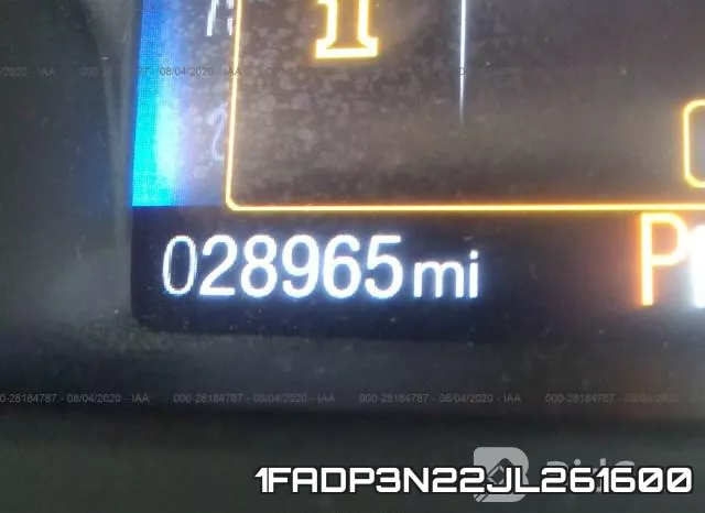 1FADP3N22JL261600 фото 8